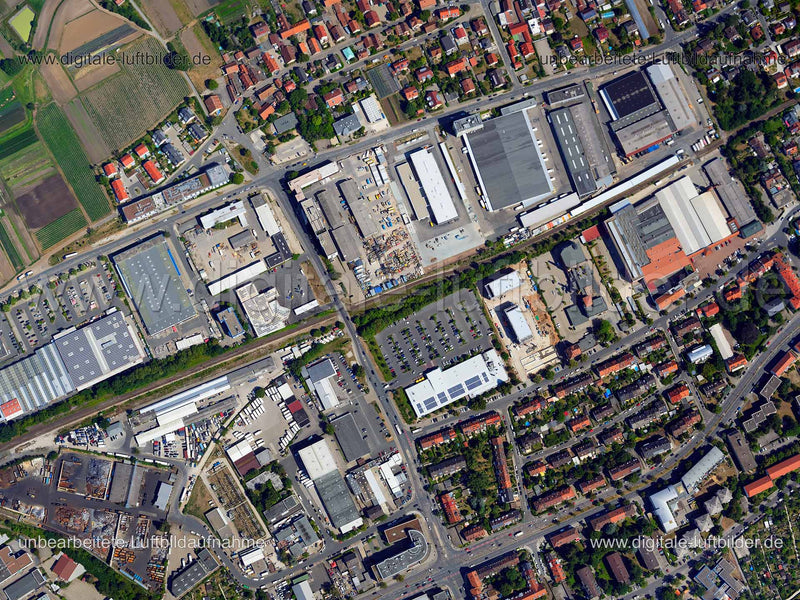 Luftaufnahme Rollnerstraße in Nürnberg | Mittelfranken, Bayern