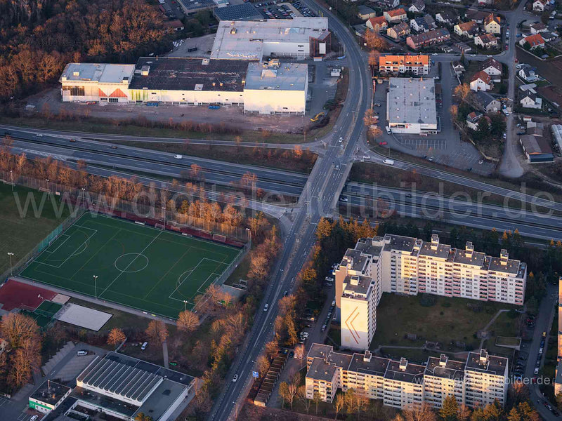 Luftaufnahme Ronhof in Nürnberg | Mittelfranken, Bayern