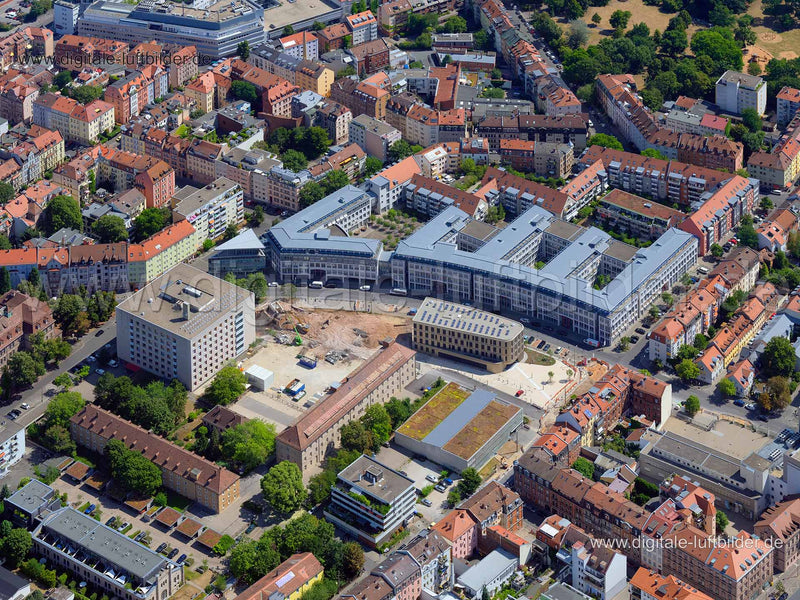 Luftaufnahme Roonstraße in Nürnberg | Mittelfranken, Bayern