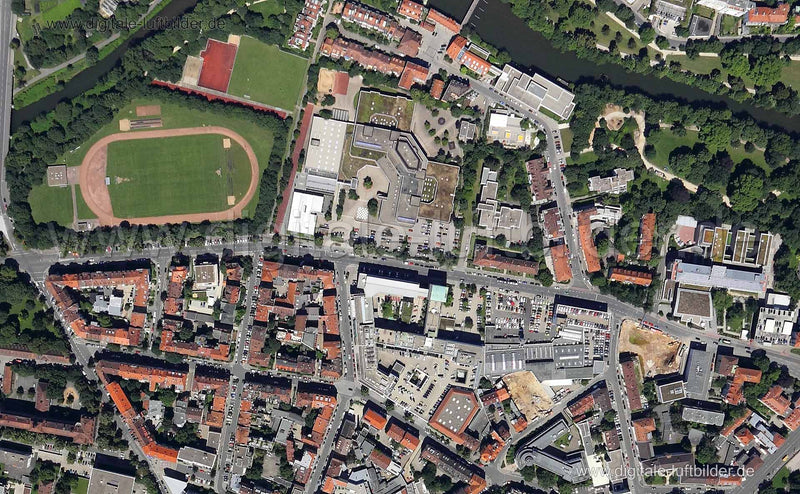 Luftaufnahme Rosenau in Nürnberg | Mittelfranken, Bayern