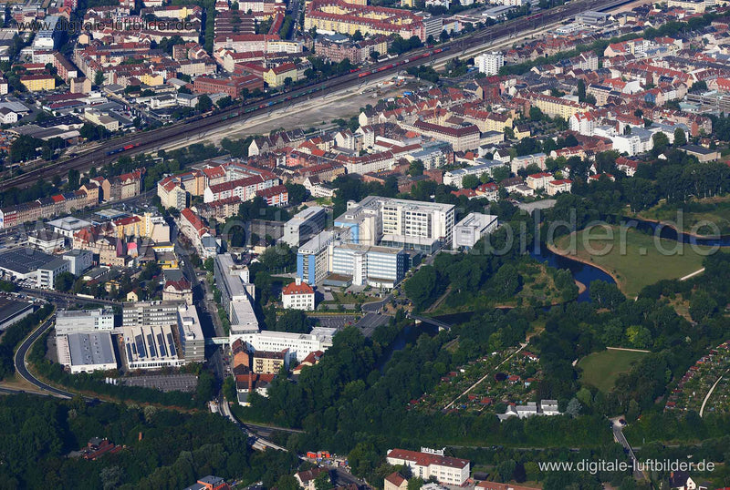 Luftaufnahme Rundfunkmuseum in Nürnberg | Mittelfranken, Bayern