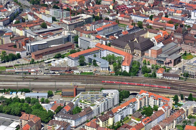 Luftaufnahme Sandstraße in Nürnberg | Mittelfranken, Bayern