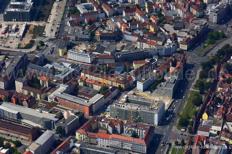 Luftaufnahme Sandstraße in Nürnberg | Mittelfranken, Bayern