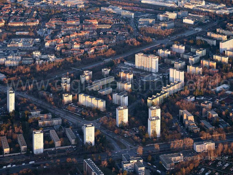 Luftaufnahme Scharfreiterring in Nürnberg | Mittelfranken, Bayern