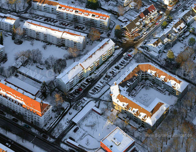 Luftaufnahme Scharnhorststraße in Nürnberg | Mittelfranken, Bayern