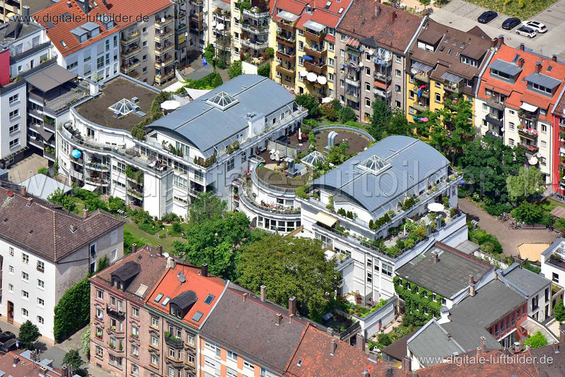 Luftaufnahme Schillerplatz in Nürnberg | Mittelfranken, Bayern