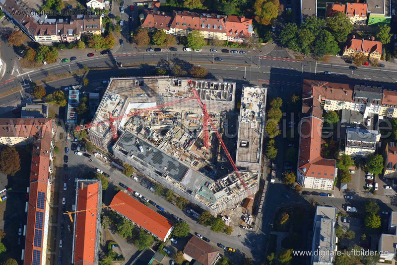 Luftaufnahme Schillingstraße in Nürnberg | Mittelfranken, Bayern