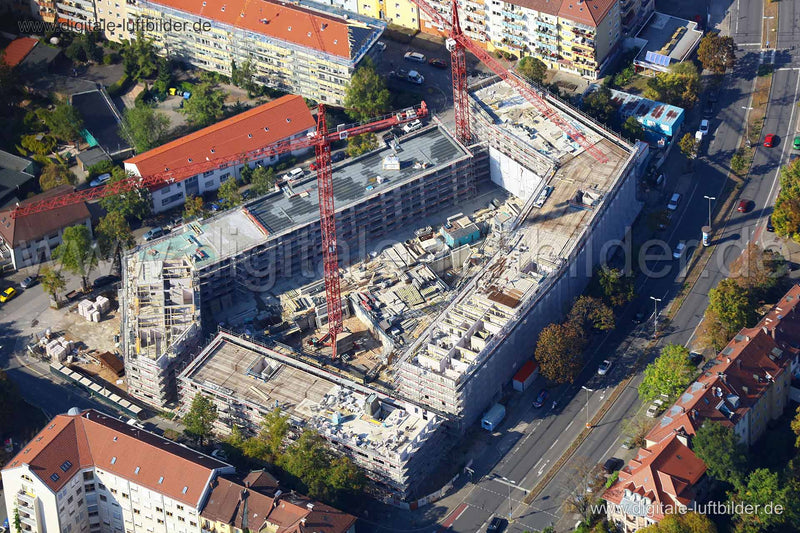 Luftaufnahme Schillingstraße in Nürnberg | Mittelfranken, Bayern