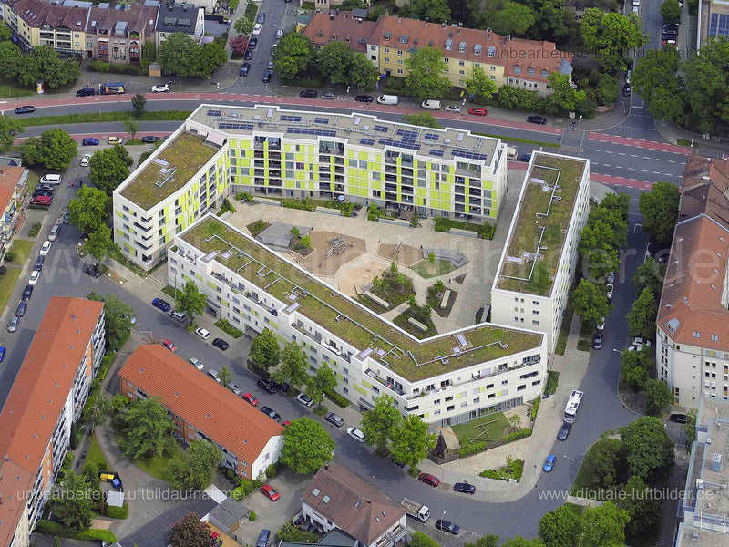 Luftaufnahme Schillingstraße in Nürnberg | Mittelfranken, Bayern