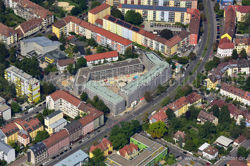 Luftaufnahme Schillingstraße in Nürnberg | Mittelfranken, Bayern