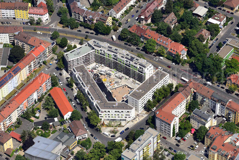 Luftaufnahme Schillingstraße in Nürnberg | Mittelfranken, Bayern
