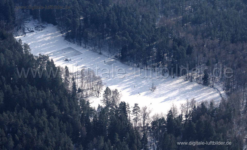 Luftaufnahme Schlittschuhweiher in Nürnberg | Mittelfranken, Bayern