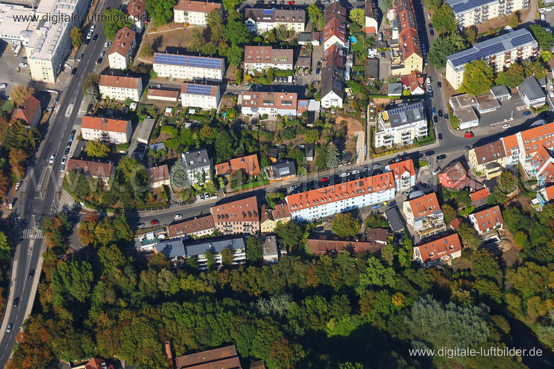 Luftaufnahme Schnieglinger Straße in Nürnberg | Mittelfranken, Bayern