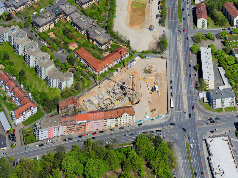 Luftaufnahme Schnieglinger Straße in Nürnberg | Mittelfranken, Bayern