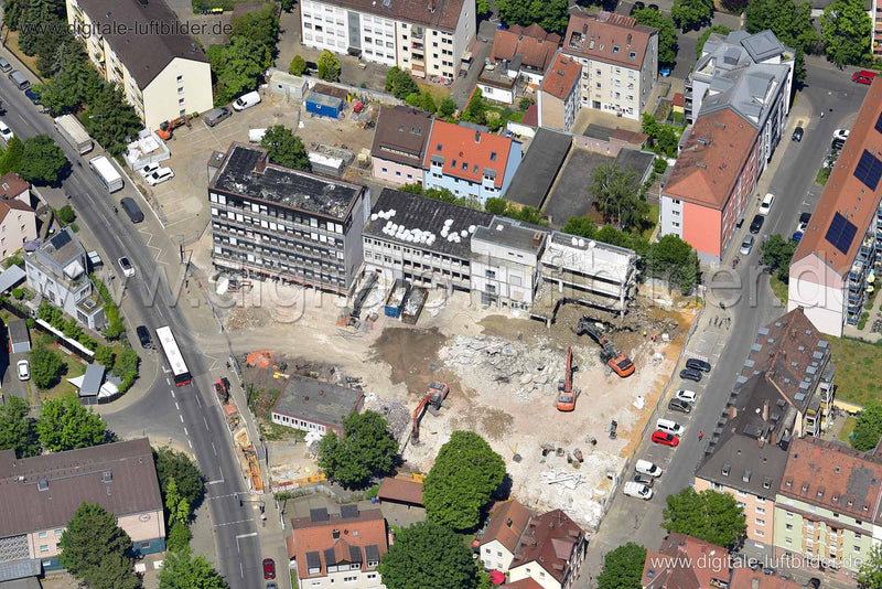 Luftaufnahme Schopenhauerstraße in Nürnberg | Mittelfranken, Bayern