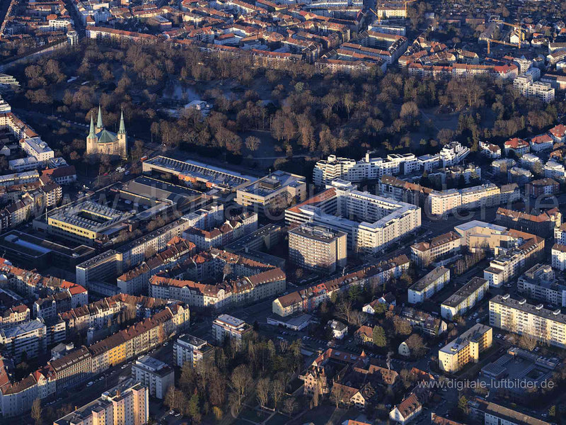 Luftaufnahme Schoppershof in Nürnberg | Mittelfranken, Bayern