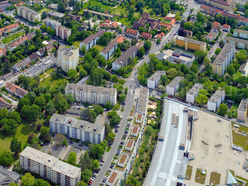 Luftaufnahme Schoppershof in Nürnberg | Mittelfranken, Bayern