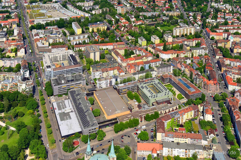 Luftaufnahme Schoppershof in Nürnberg | Mittelfranken, Bayern