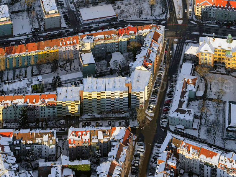 Luftaufnahme Schoppershofstraße in Nürnberg | Mittelfranken, Bayern