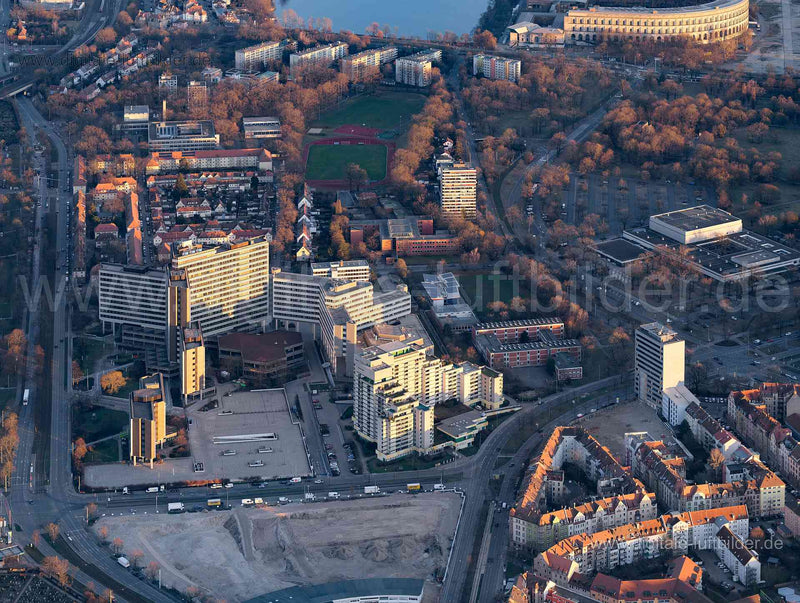 Luftaufnahme Schultheißallee in Nürnberg | Mittelfranken, Bayern
