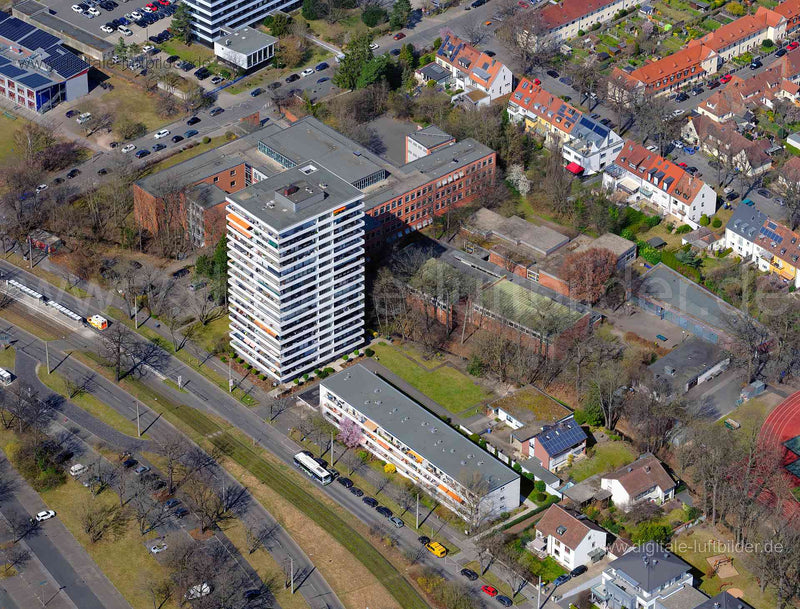 Luftaufnahme Schultheißallee in Nürnberg | Mittelfranken, Bayern