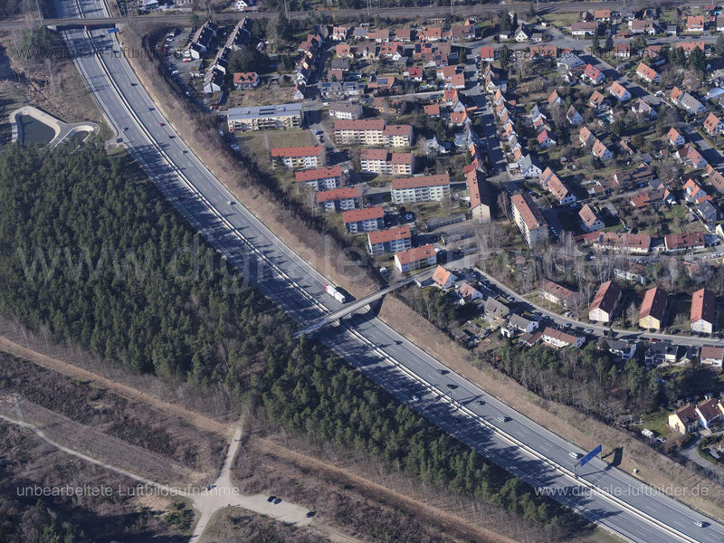Luftaufnahme Schwaig bei Nürnberg in Nürnberg | Mittelfranken, Bayern