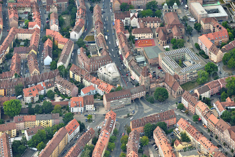 Luftaufnahme Sebald Kontore in Nürnberg | Mittelfranken, Bayern