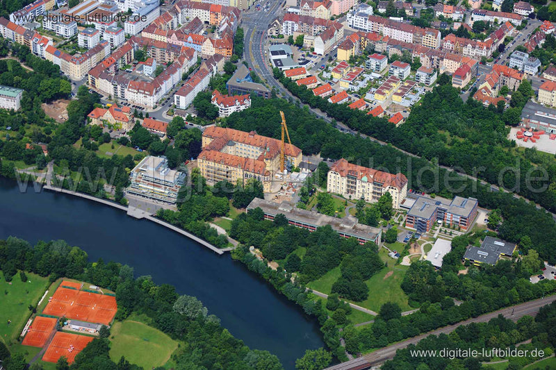 Luftaufnahme Sebastianspital in Nürnberg | Mittelfranken, Bayern