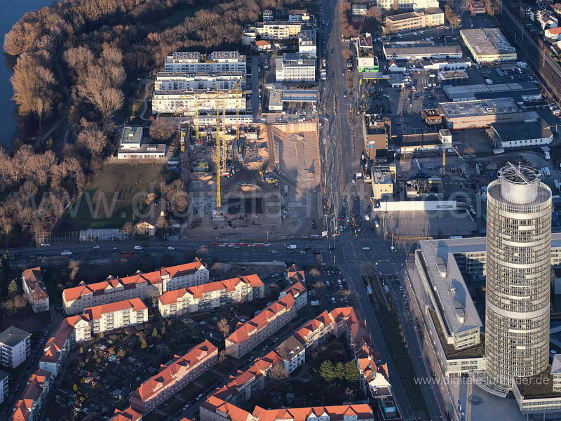 Luftaufnahme Seetor City in Nürnberg | Mittelfranken, Bayern