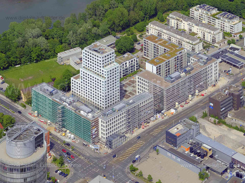Luftaufnahme Seetor City Campus in Nürnberg | Mittelfranken, Bayern
