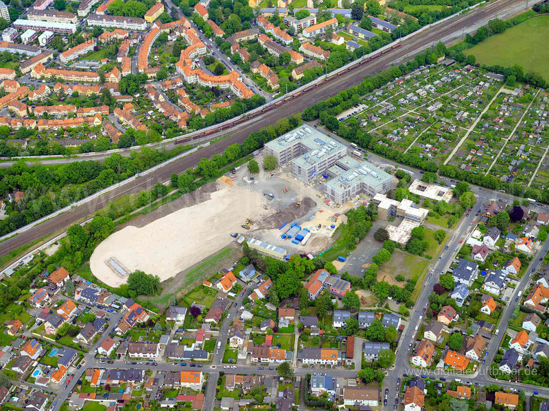 Luftaufnahme Siedlung Materlach in Nürnberg | Mittelfranken, Bayern