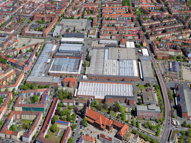 Luftaufnahme Siemens in Nürnberg | Mittelfranken, Bayern