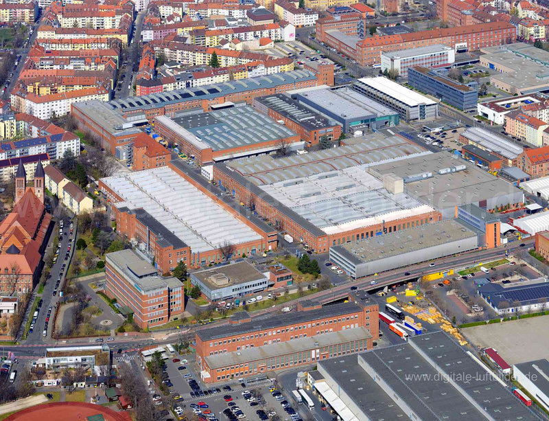 Luftaufnahme Siemens Nürnberg in Nürnberg | Mittelfranken, Bayern