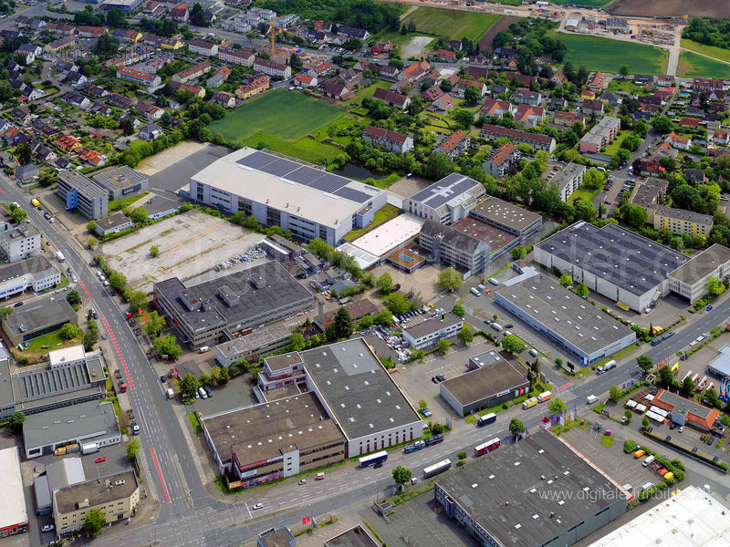 Luftaufnahme Sigmundstraße in Nürnberg | Mittelfranken, Bayern