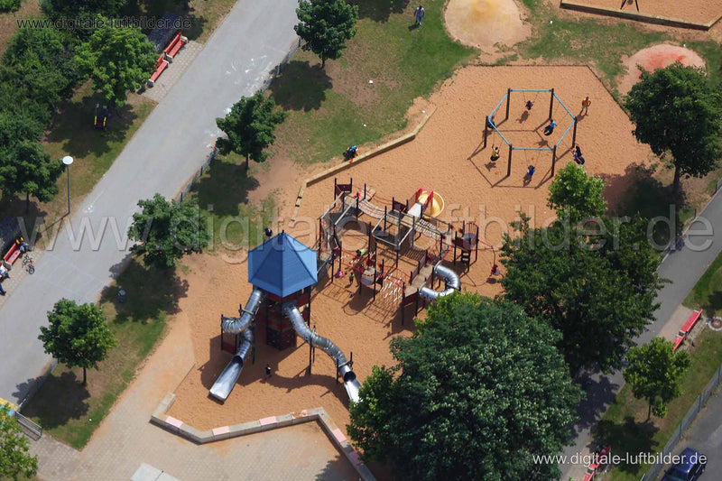 Luftaufnahme Spielplatz in Nürnberg | Mittelfranken, Bayern