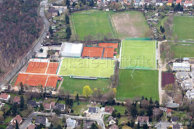 Luftaufnahme Sportanlage in Zerzabelshof in Nürnberg | Mittelfranken, Bayern