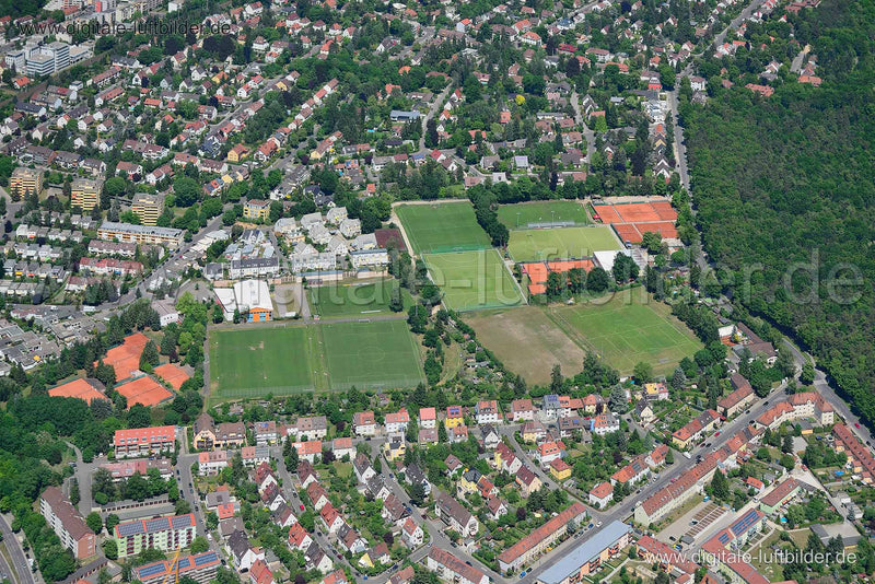 Luftaufnahme Sportpätze Zerzabelshof in Nürnberg | Mittelfranken, Bayern
