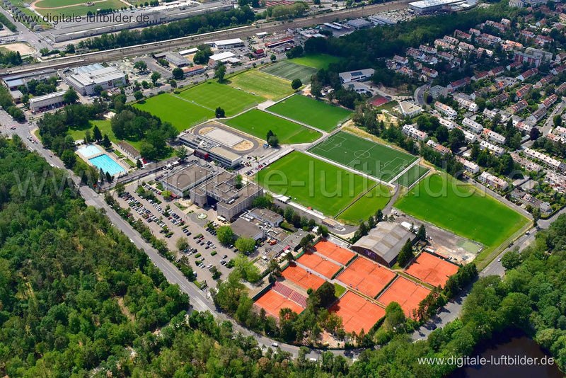 Luftaufnahme Sportpark Valznerweiher in Nürnberg | Mittelfranken, Bayern