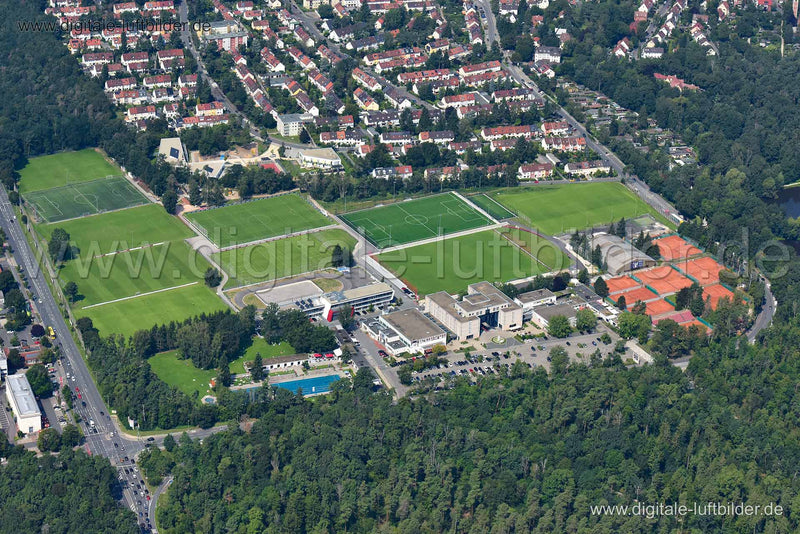 Luftaufnahme Sportpark Valznerweiher in Nürnberg | Mittelfranken, Bayern