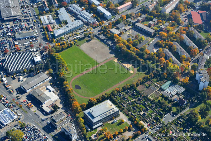 Luftaufnahme Sportverein SC Viktoria in Nürnberg | Mittelfranken, Bayern