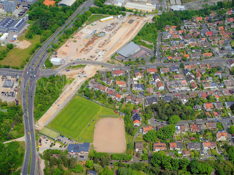 Luftaufnahme SpVgg Nürnberg in Nürnberg | Mittelfranken, Bayern