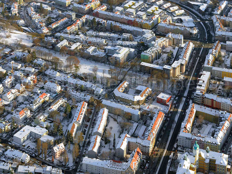 Luftaufnahme St. Jobst in Nürnberg | Mittelfranken, Bayern