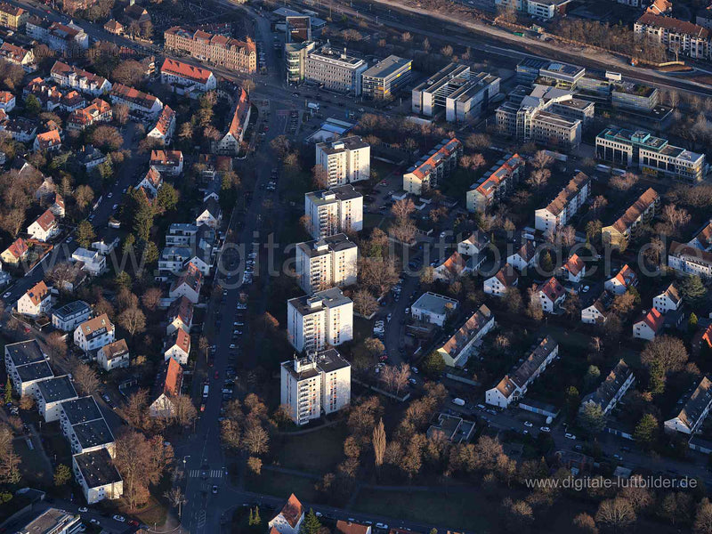 Luftaufnahme St. Jobst in Nürnberg | Mittelfranken, Bayern