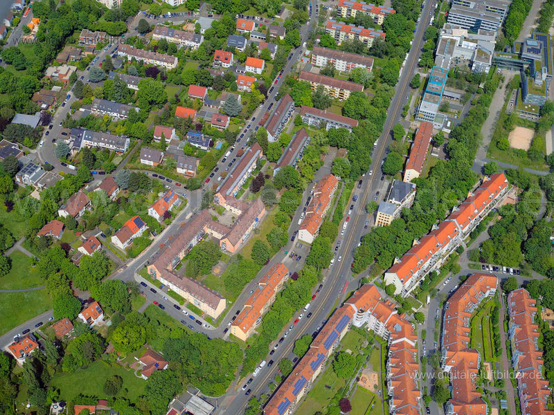 Luftaufnahme St. Jobst in Nürnberg | Mittelfranken, Bayern