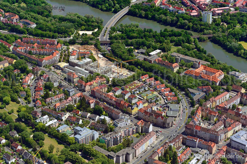 Luftaufnahme St. Jobst in Nürnberg | Mittelfranken, Bayern