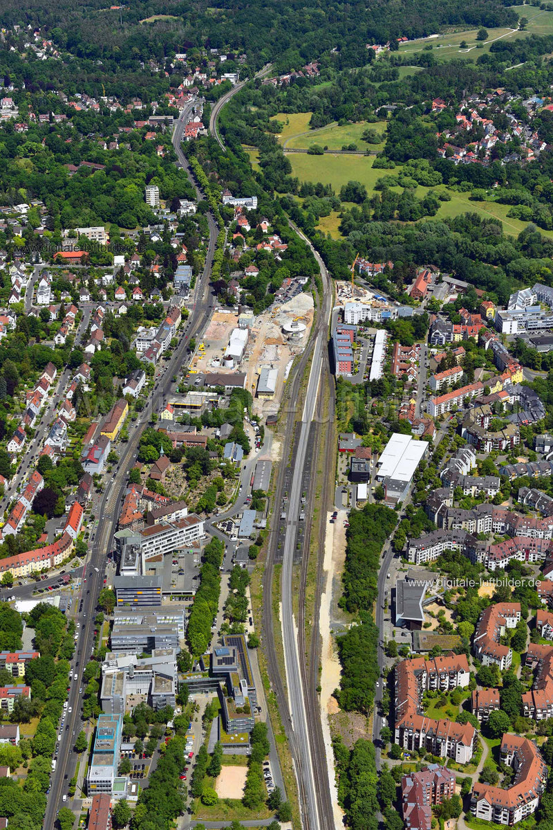Luftaufnahme St. Jobst in Nürnberg | Mittelfranken, Bayern