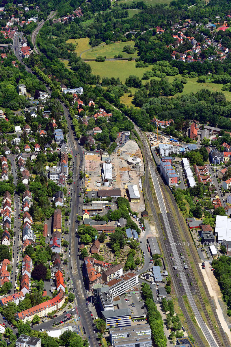 Luftaufnahme St. Jobst in Nürnberg | Mittelfranken, Bayern