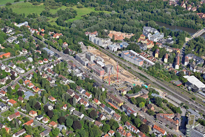 Luftaufnahme St. Jobst in Nürnberg | Mittelfranken, Bayern