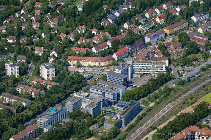 Luftaufnahme St. Jobst in Nürnberg | Mittelfranken, Bayern