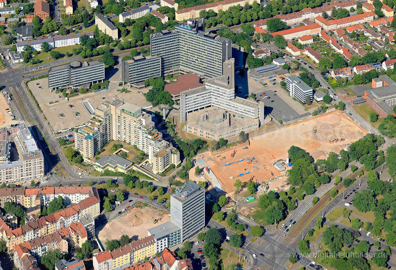 Luftaufnahme St. Peter in Nürnberg | Mittelfranken, Bayern